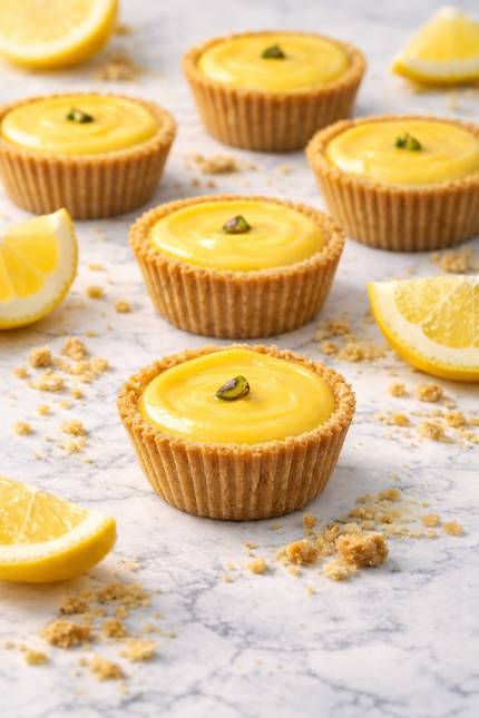 Lemon baked cheesecake