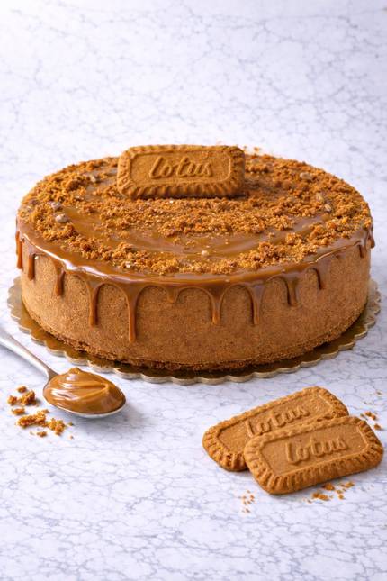 Lotus baked cheesecake
